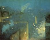 朱利安 奥尔登 威尔 : The Bridge Nocturne aka Nocturne Queensboro Bridge